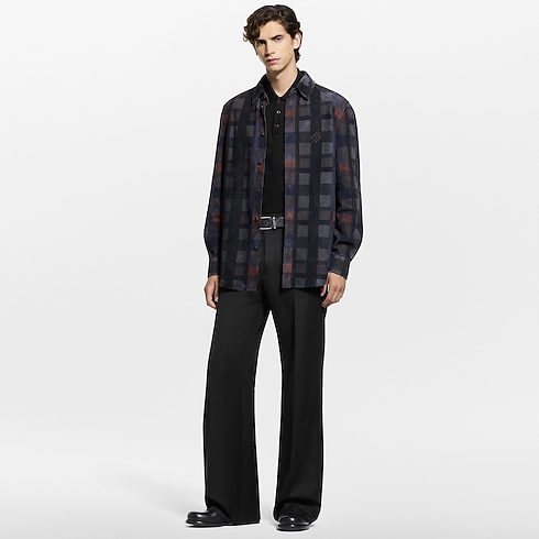Camisa de piel estampada Hombre Prêt-à-Porter Todo Prêt-à-Porter | LOUIS VUITTON (Zoom de producto)