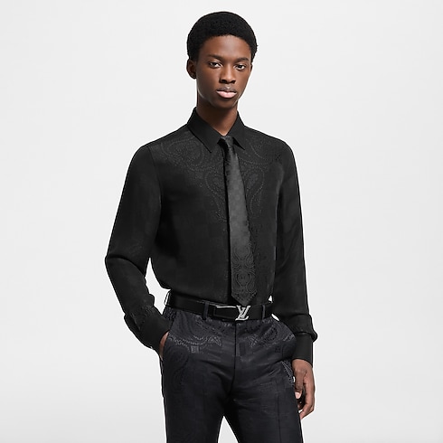 Camisa de seda Hombre Prêt-à-Porter Camisas | LOUIS VUITTON (Zoom de producto)