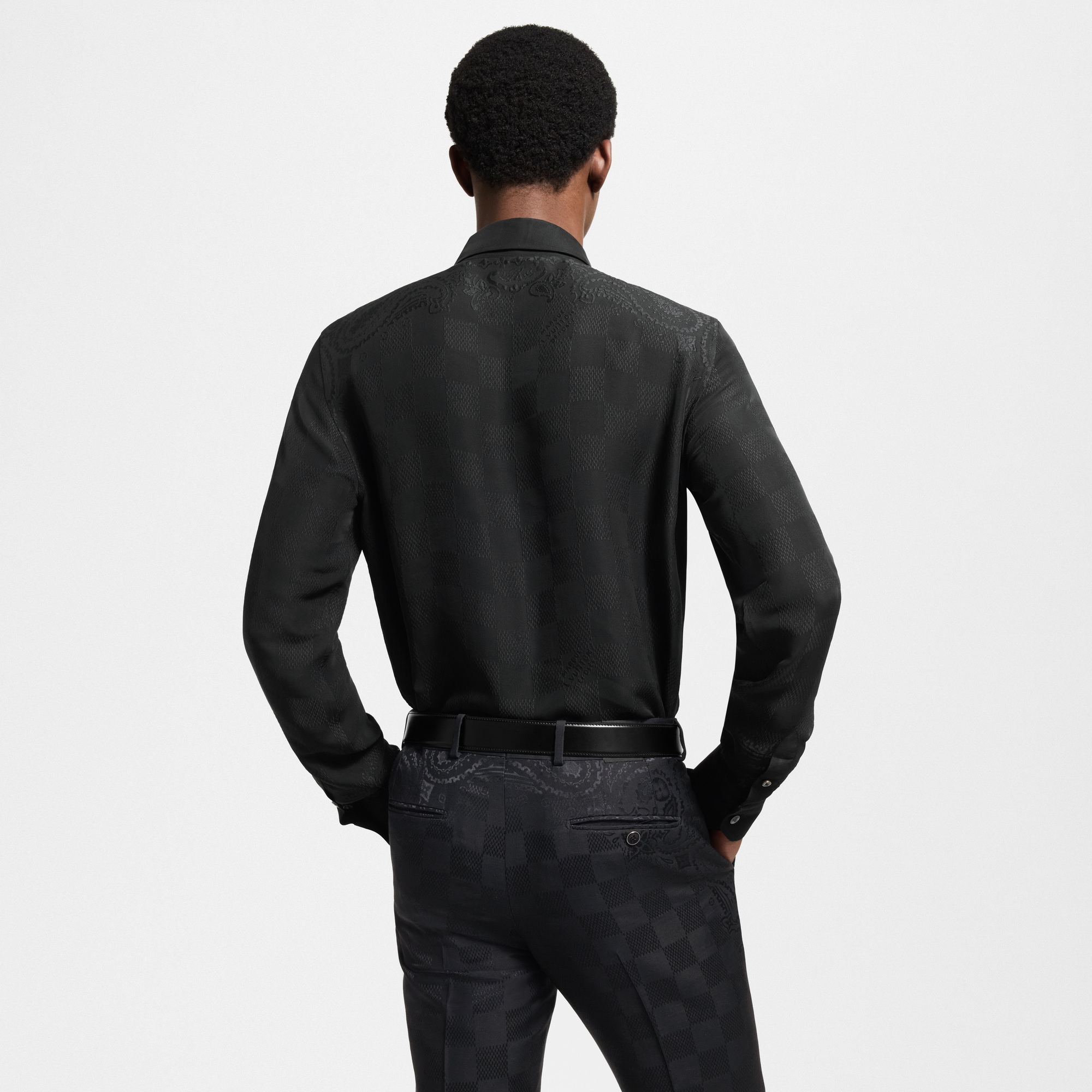 Camisa de seda  Hombre Prêt-à-Porter Camisas | LOUIS VUITTON (Zoom de producto)