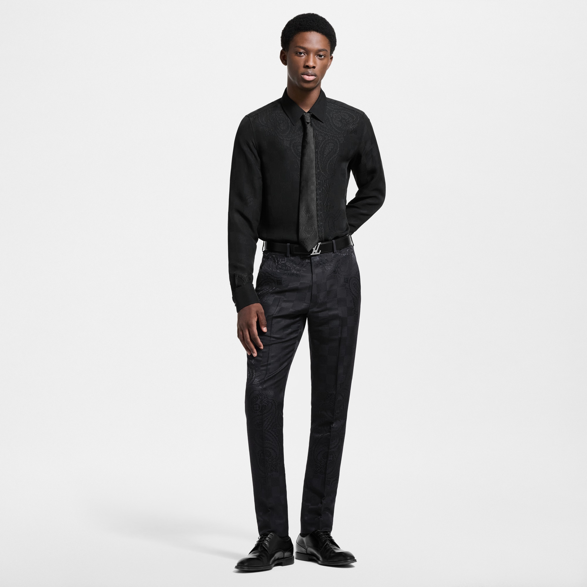 Camisa de seda  Hombre Prêt-à-Porter Camisas | LOUIS VUITTON (Zoom de producto)