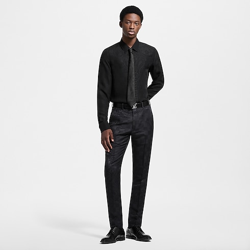 Camisa de seda Hombre Prêt-à-Porter Camisas | LOUIS VUITTON (Zoom de producto)