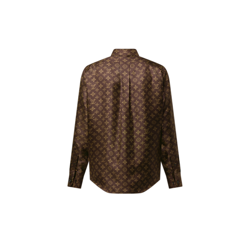 Camisa de seda Mahina Mujer Prêt-à-Porter Tops | LOUIS VUITTON (Zoom de producto)