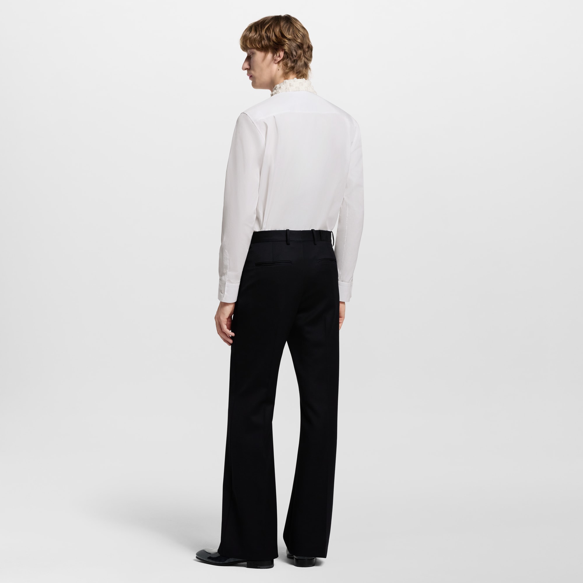 Camisa de traje con cuello bordado  Hombre Prêt-à-Porter Camisas | LOUIS VUITTON (Zoom de producto)
