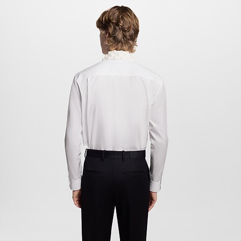 Camisa de traje con cuello bordado Hombre Prêt-à-Porter Camisas | LOUIS VUITTON (Zoom de producto)