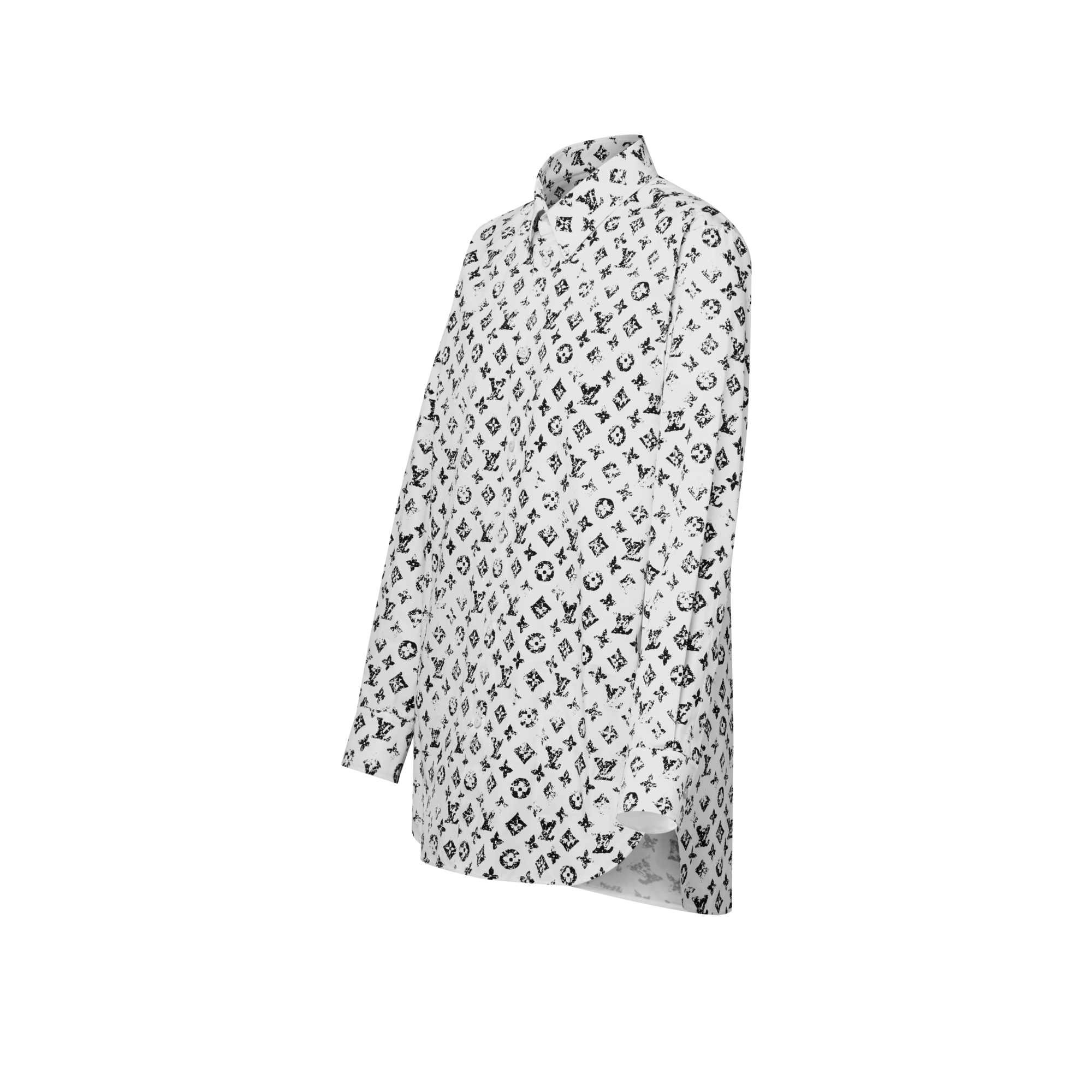 Camisa gráfica Monogram  Mujer Prêt-à-Porter Tops | LOUIS VUITTON (Zoom de producto)