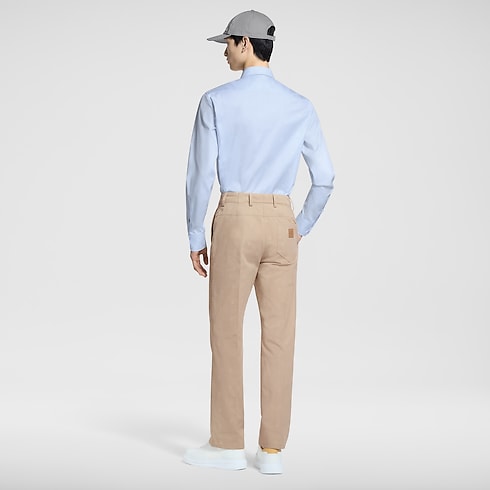 Camisa LV Blason de algodón Oxford Hombre Prêt-à-Porter Camisas | LOUIS VUITTON (Zoom de producto)