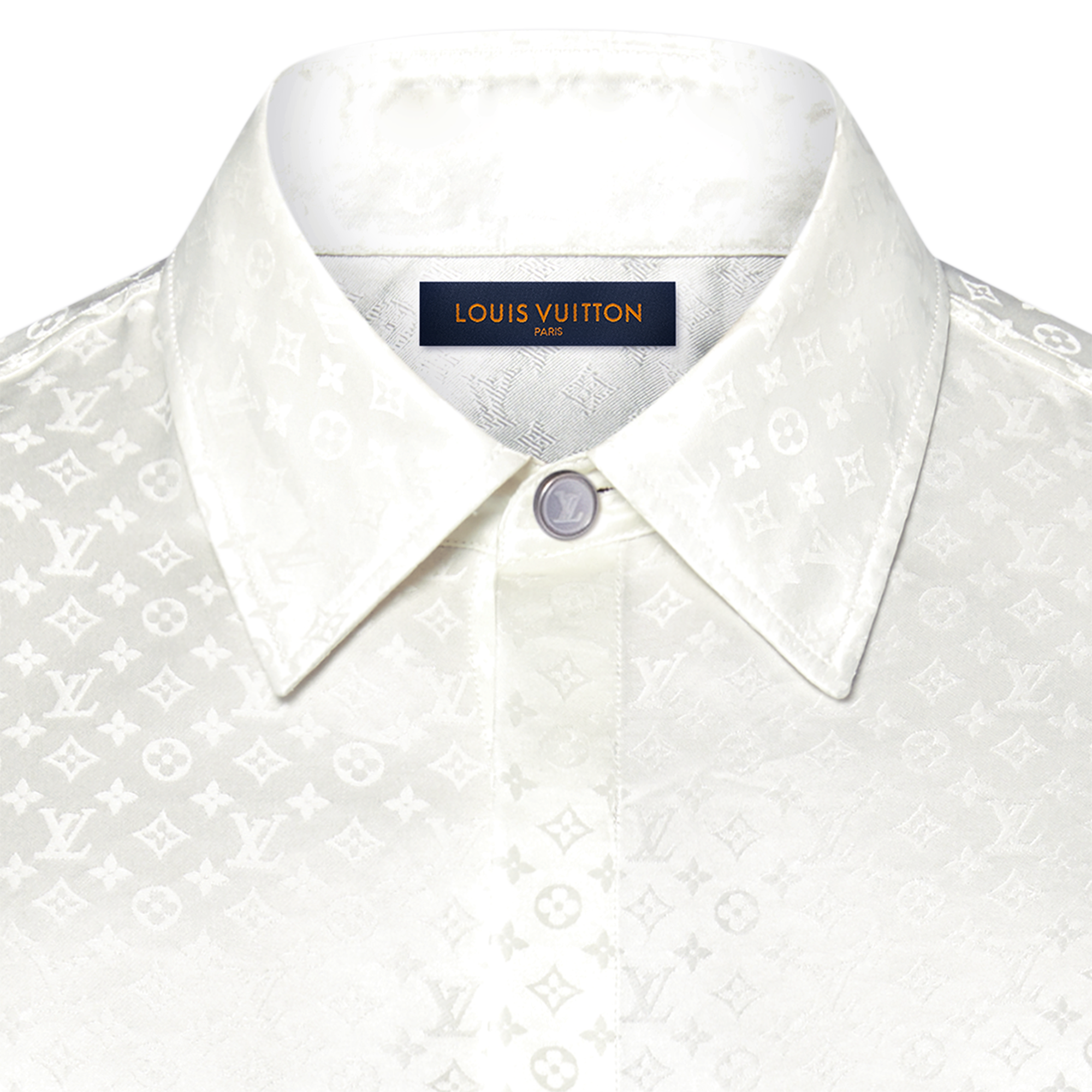Camisa Mini Monogram de seda  Hombre Prêt-à-Porter Camisas | LOUIS VUITTON (Zoom de producto)