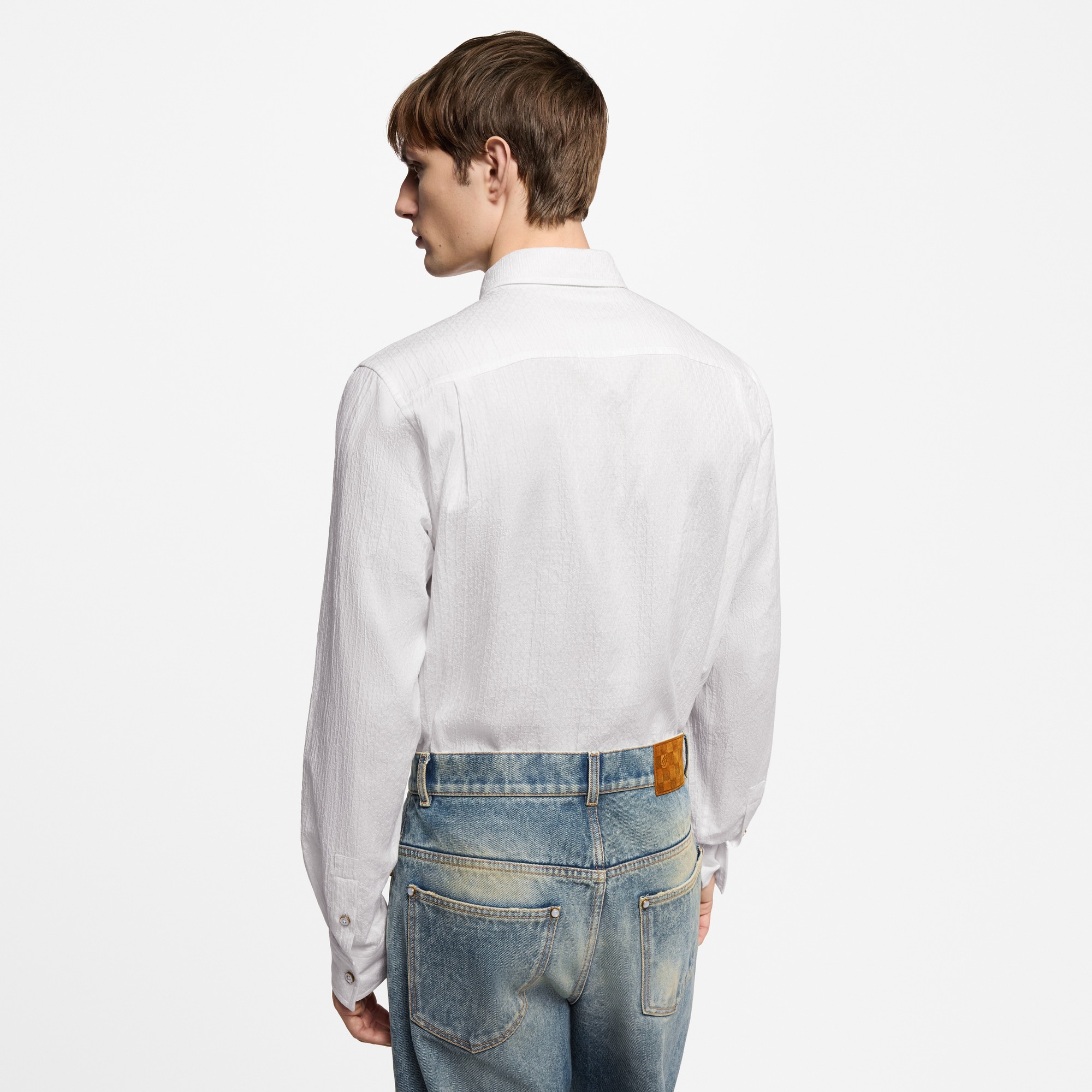 Camisa Monogram de algodón  Hombre Prêt-à-Porter Camisas | LOUIS VUITTON (Zoom de producto)