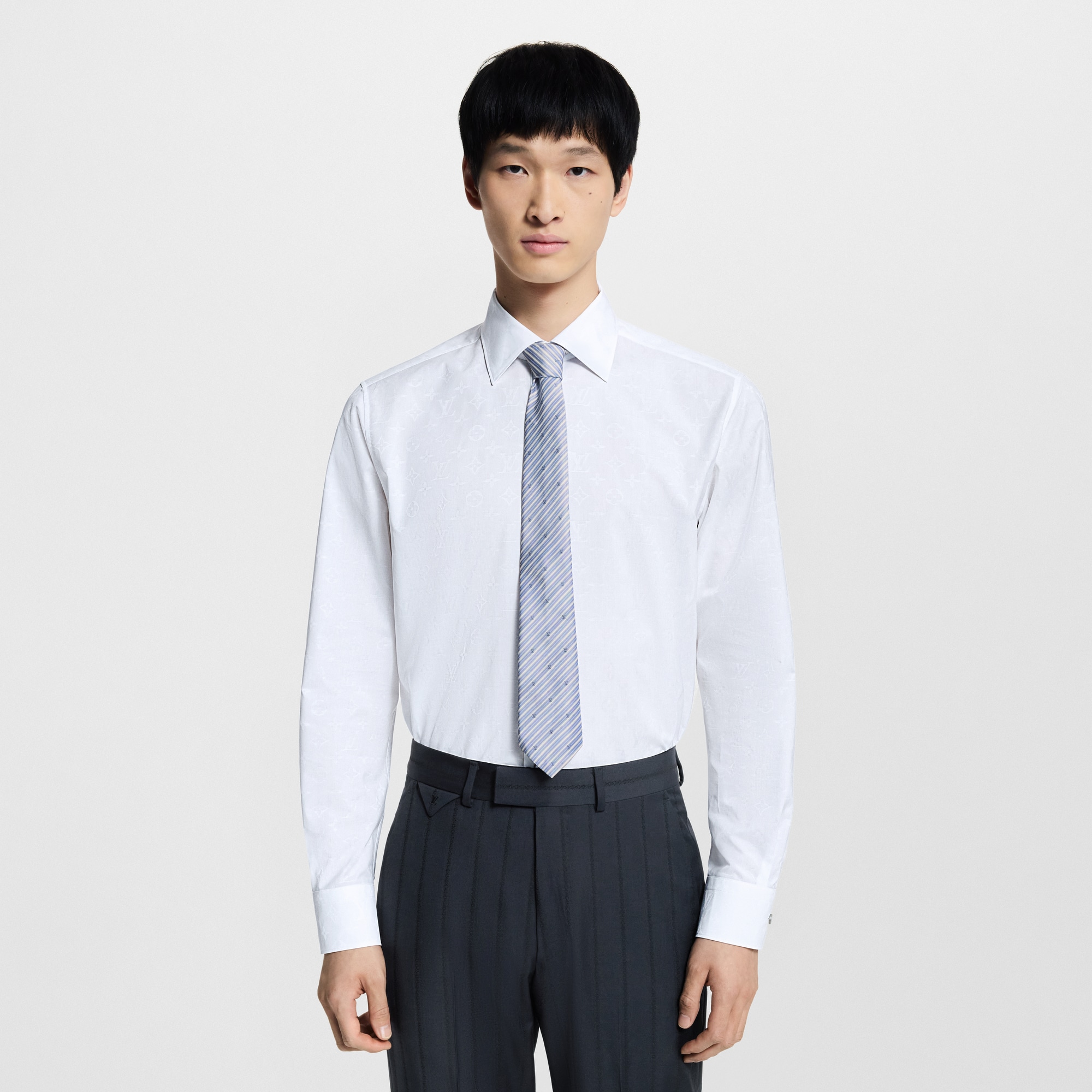 Camisa Monogram de manga larga  Hombre Prêt-à-Porter Camisas | LOUIS VUITTON (Zoom de producto)