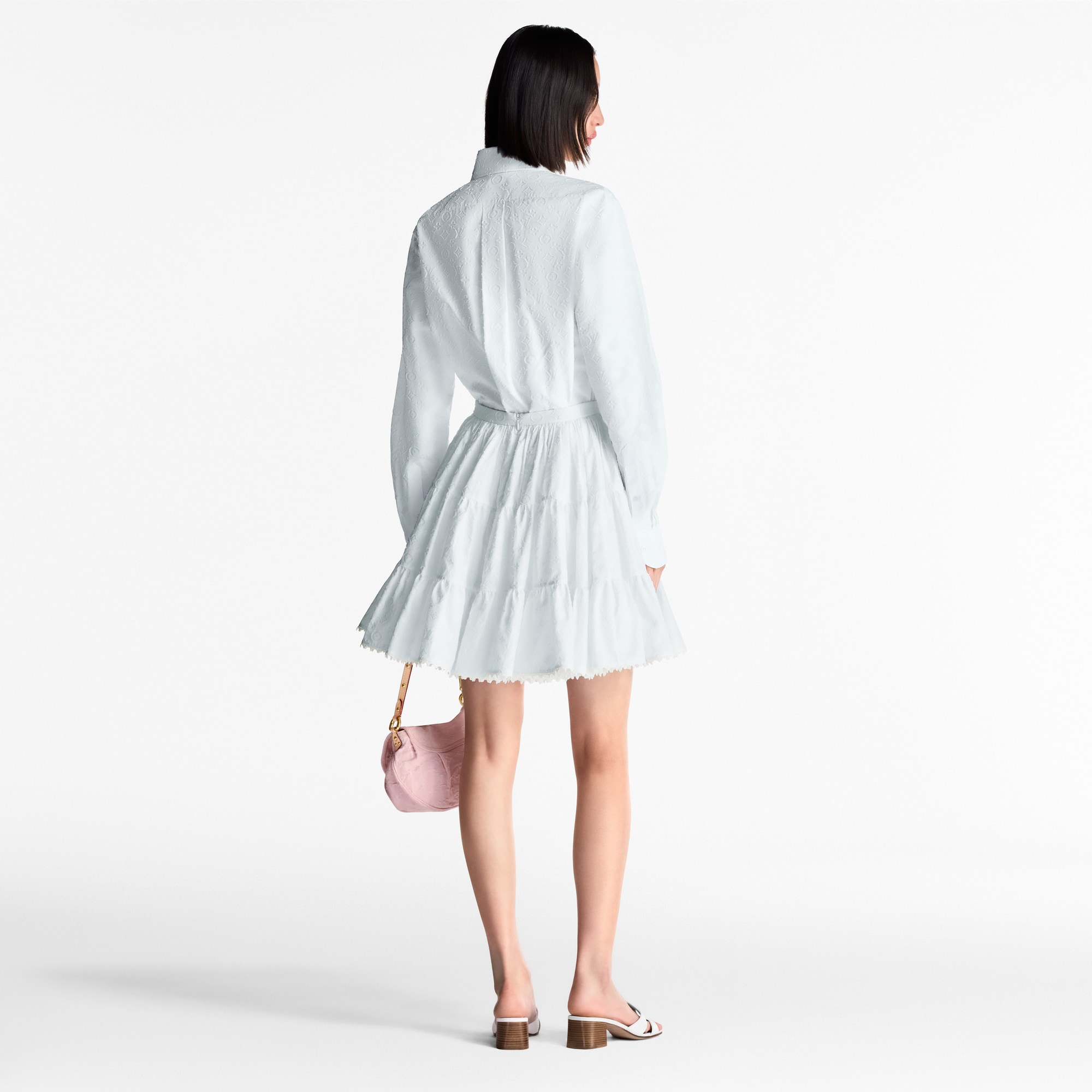 Camisa Monogram en fil coupé  Mujer Prêt-à-Porter Tops | LOUIS VUITTON (Zoom de producto)