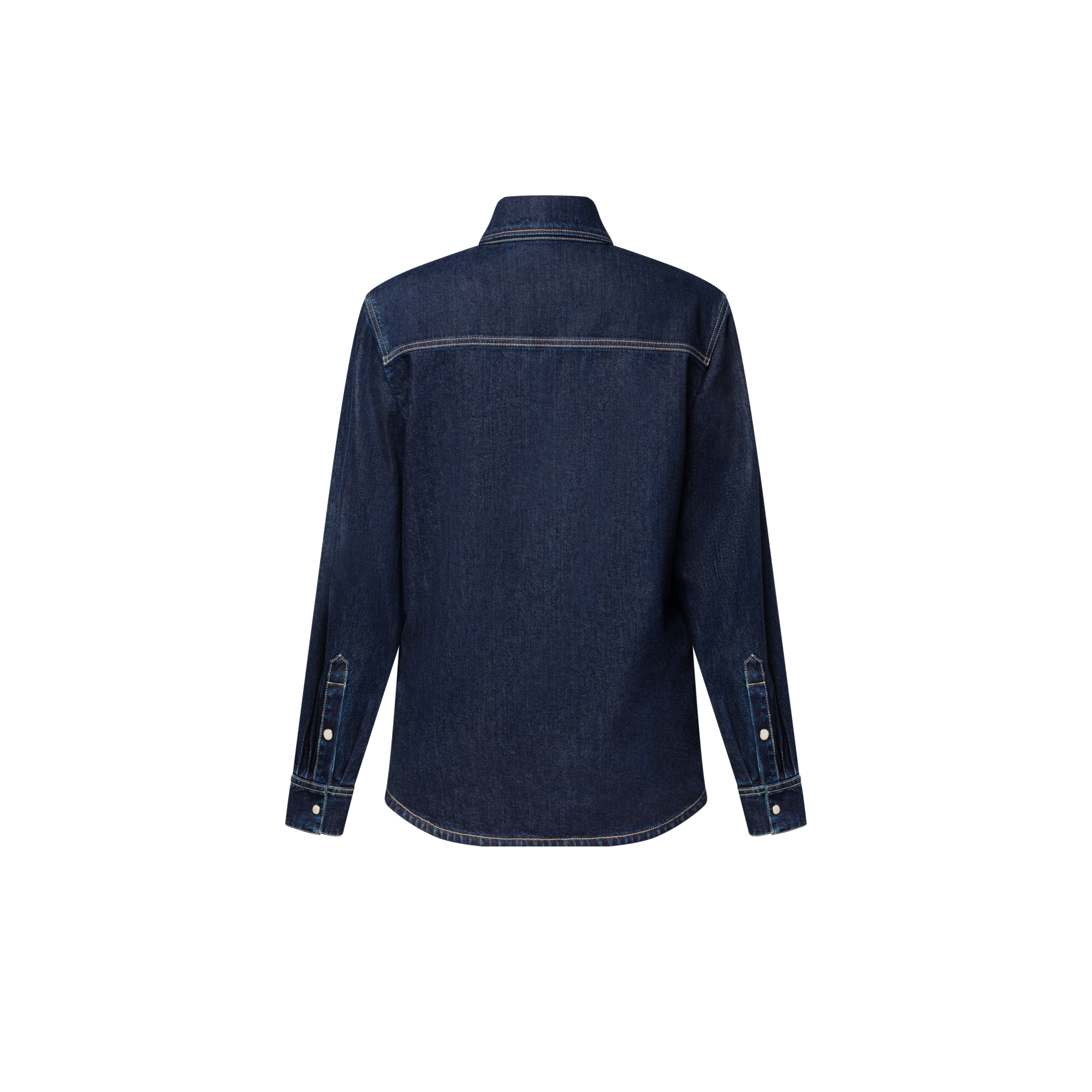 Camisa vaquera con bolsillo Monogram  Mujer Prêt-à-Porter Tops | LOUIS VUITTON (Zoom de producto)