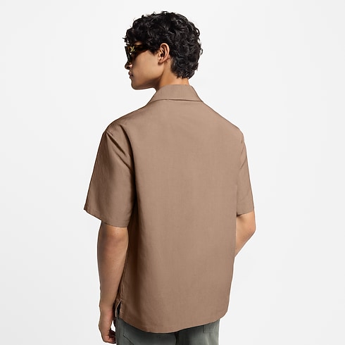 Camisa veraniega bordada Hombre Prêt-à-Porter Camisas | LOUIS VUITTON (Zoom de producto)