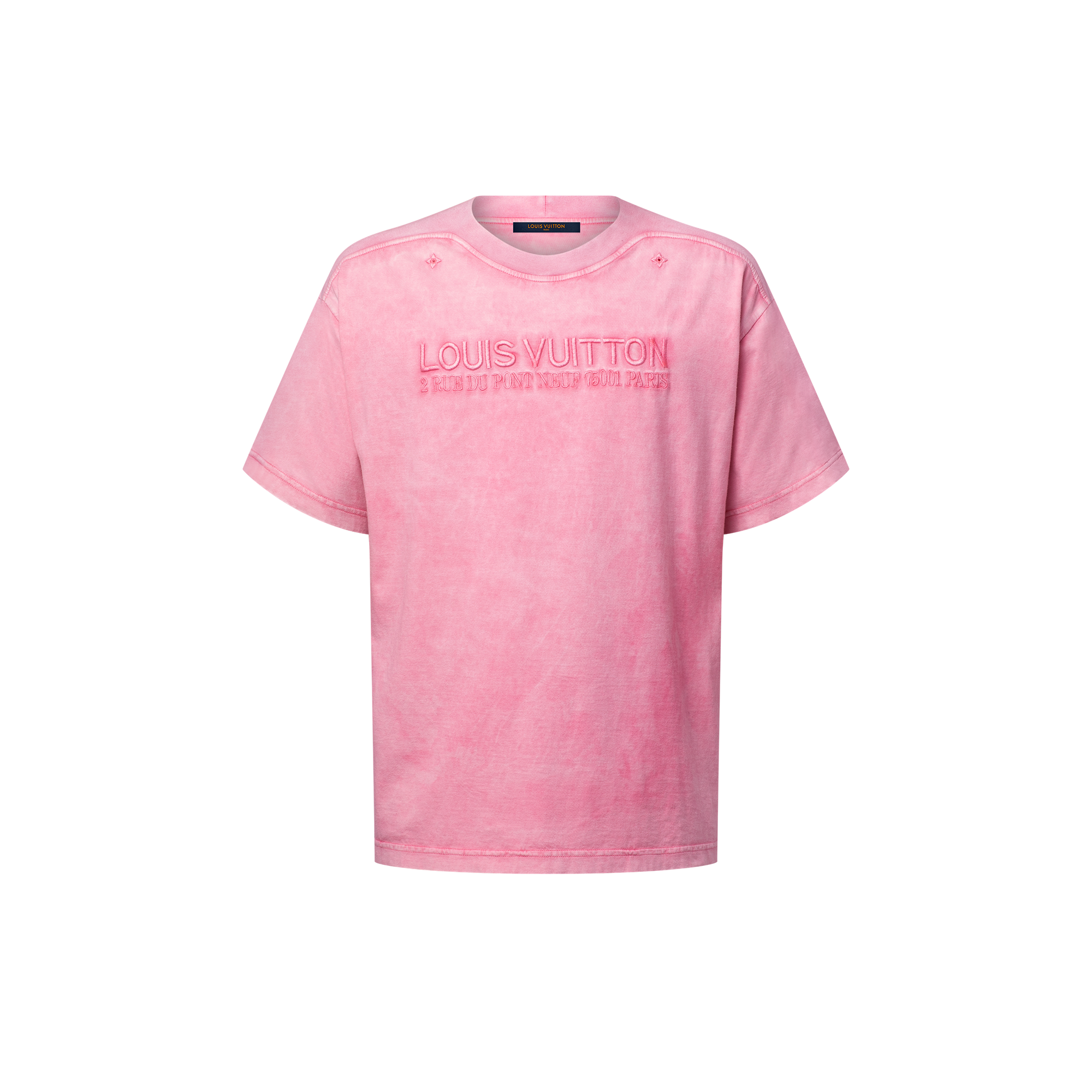 Camiseta acanalada deslavada  Hombre Prêt-à-Porter Camisetas y polos | LOUIS VUITTON (Zoom de producto)