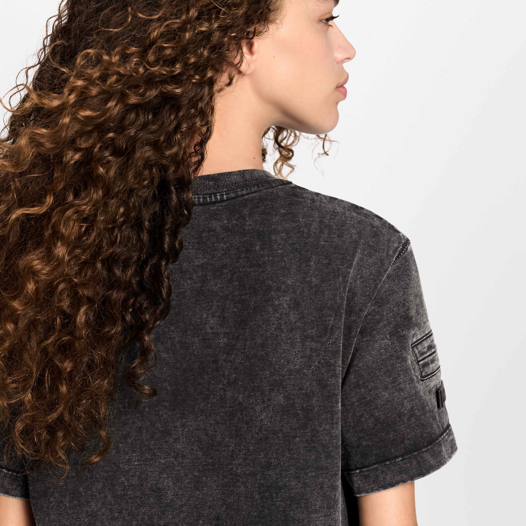 Camiseta con bajo curvo  Mujer Prêt-à-Porter Tops | LOUIS VUITTON (Zoom de producto)