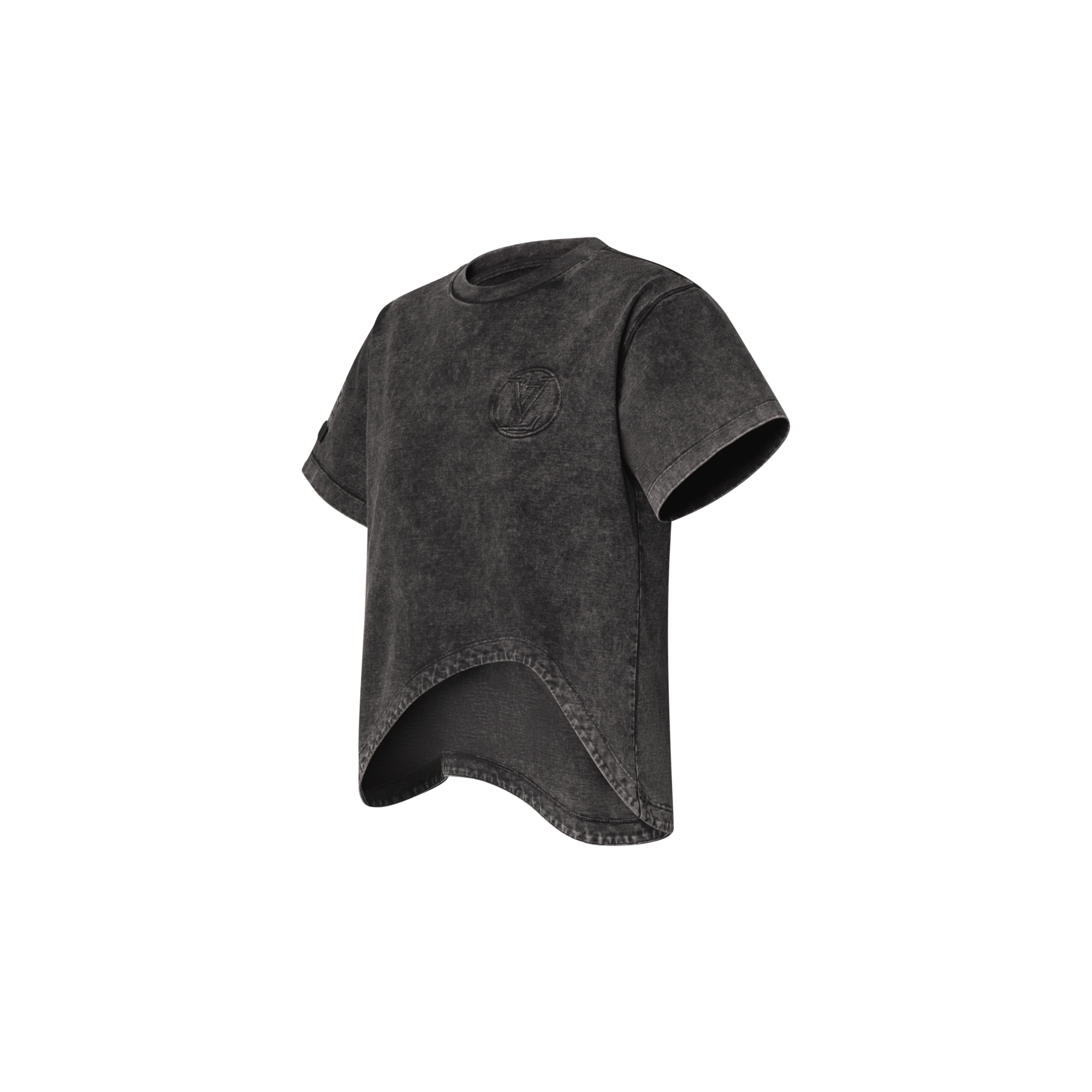 Camiseta con bajo curvo  Mujer Prêt-à-Porter Tops | LOUIS VUITTON (Zoom de producto)