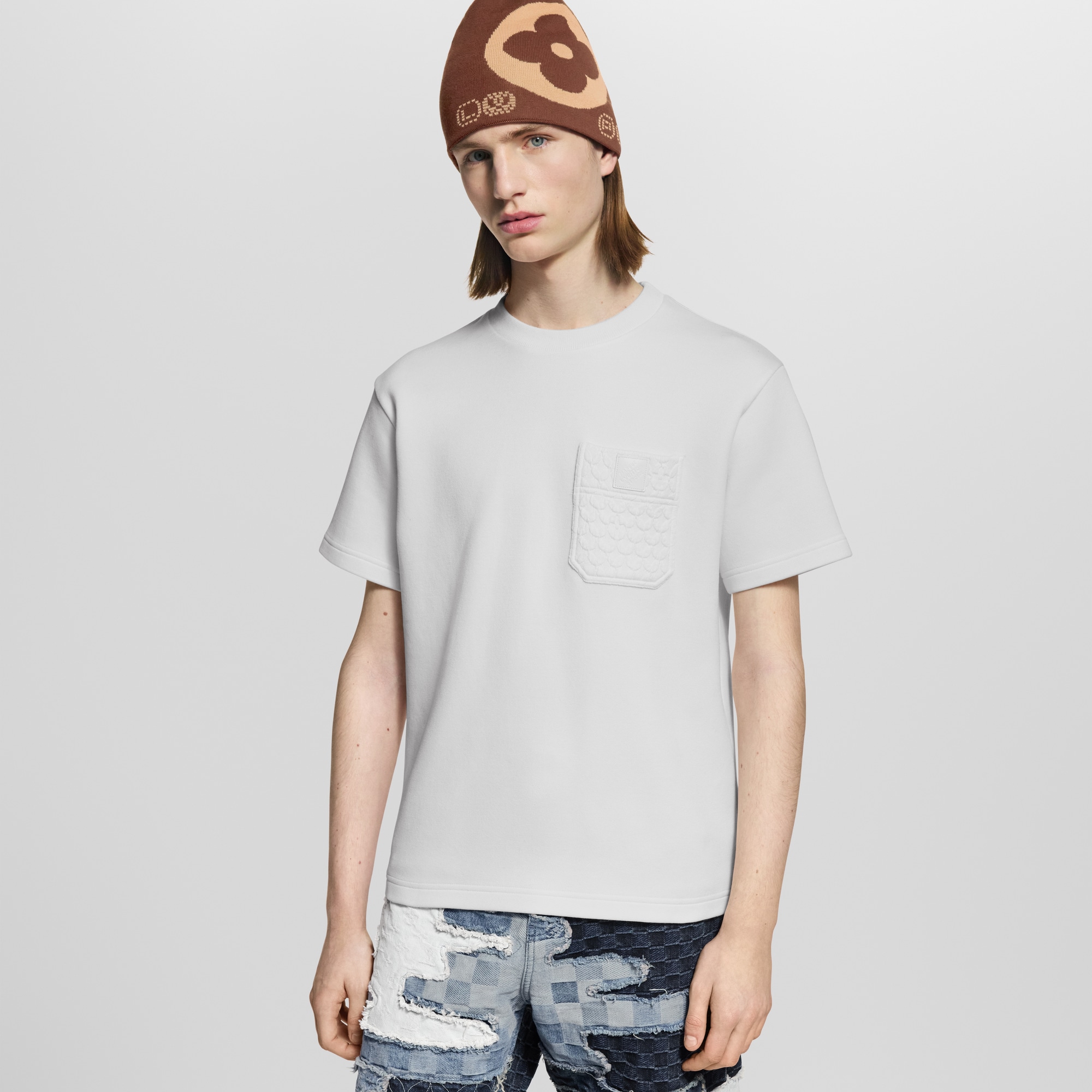 Camiseta con bolsillo distintivo  Hombre Prêt-à-Porter Camisetas y polos | LOUIS VUITTON (Zoom de producto)