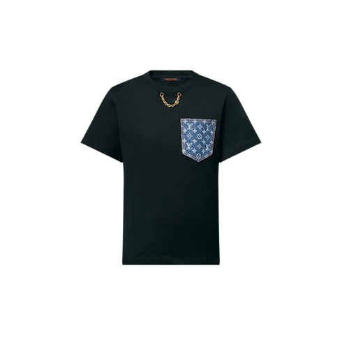 Camiseta con bolsillo Monogram Mujer Prêt-à-Porter Tops | LOUIS VUITTON (Zoom de producto)