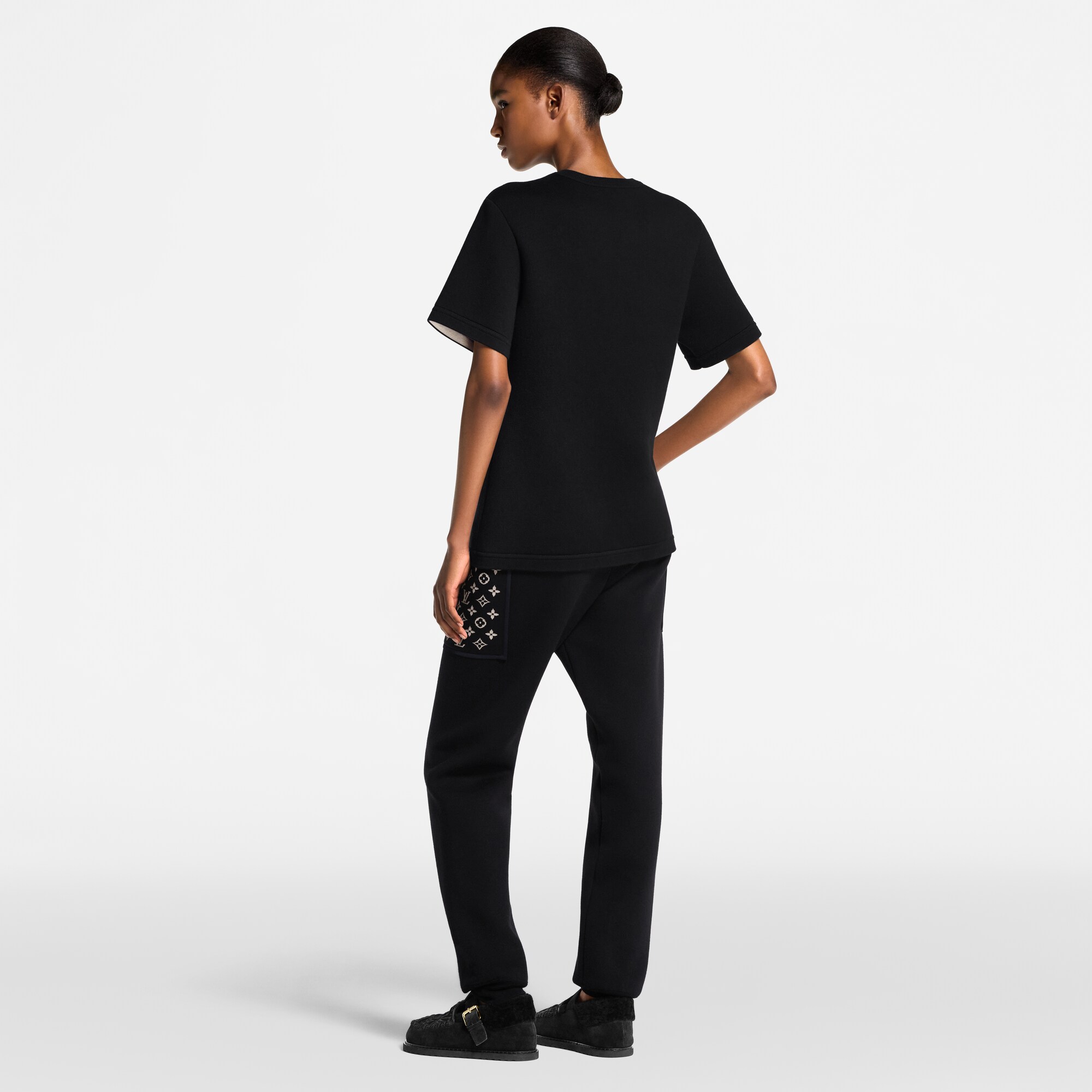 Camiseta con bolsillo Monogram  Mujer Prêt-à-Porter Tops | LOUIS VUITTON (Zoom de producto)