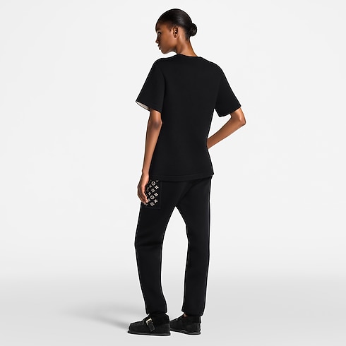 Camiseta con bolsillo Monogram Mujer Prêt-à-Porter Tops | LOUIS VUITTON (Zoom de producto)