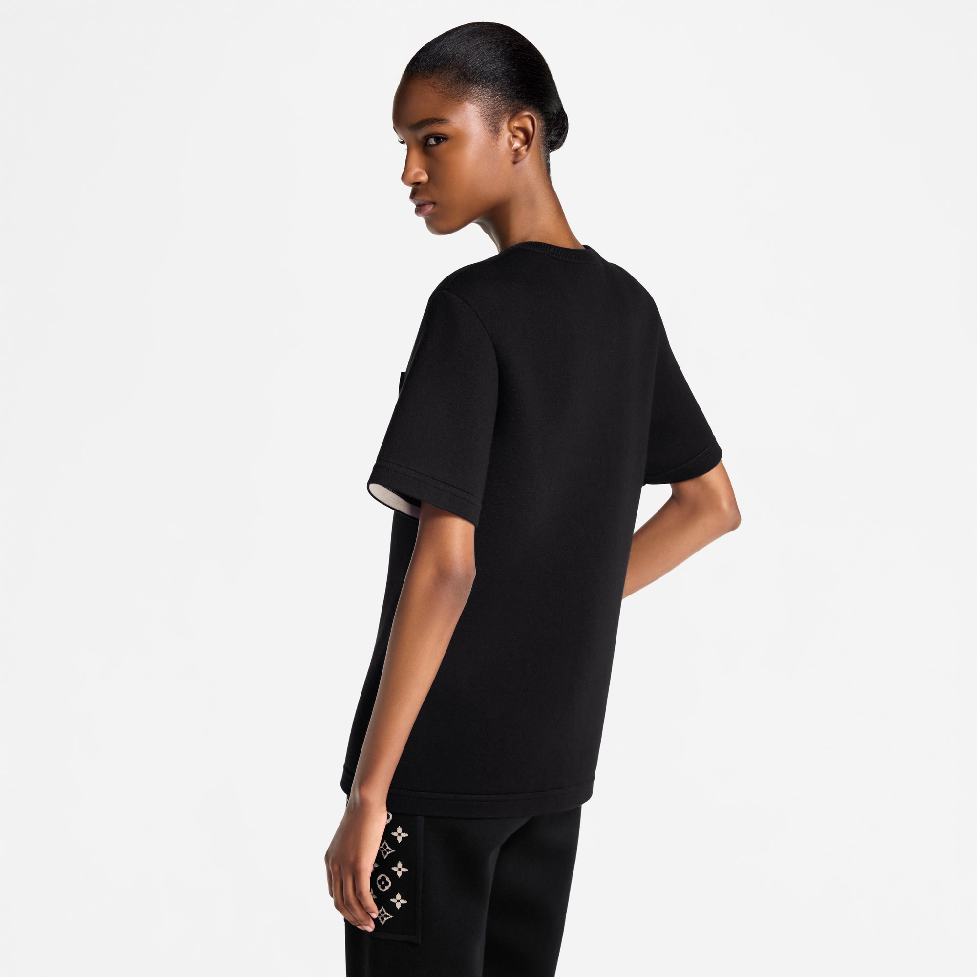 Camiseta con bolsillo Monogram  Mujer Prêt-à-Porter Tops | LOUIS VUITTON (Zoom de producto)