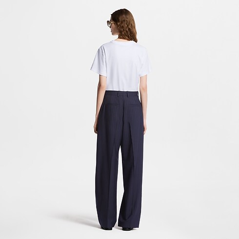 Camiseta con distintivo bordado Mujer Prêt-à-Porter Tops | LOUIS VUITTON (Zoom de producto)
