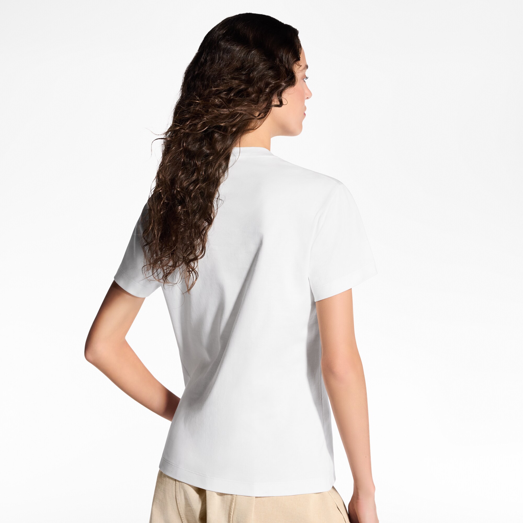 Camiseta con estampado de loro  Mujer Prêt-à-Porter Tops | LOUIS VUITTON (Zoom de producto)