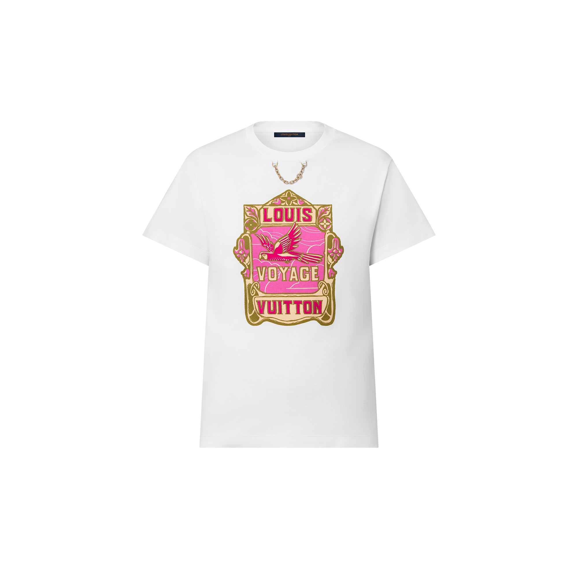 Camiseta con estampado de loro  Mujer Prêt-à-Porter Tops | LOUIS VUITTON (Zoom de producto)