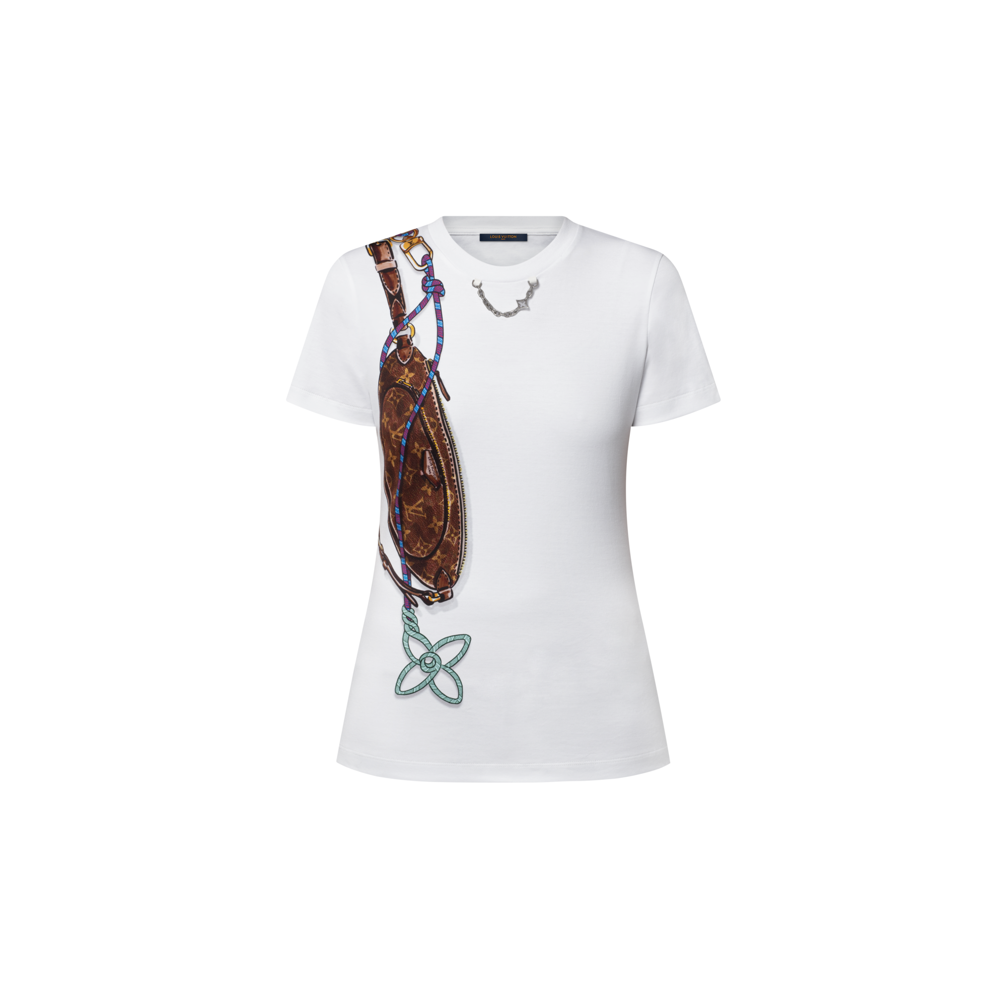 Camiseta con estampado Keepit  Mujer Prêt-à-Porter Tops | LOUIS VUITTON (Zoom de producto)