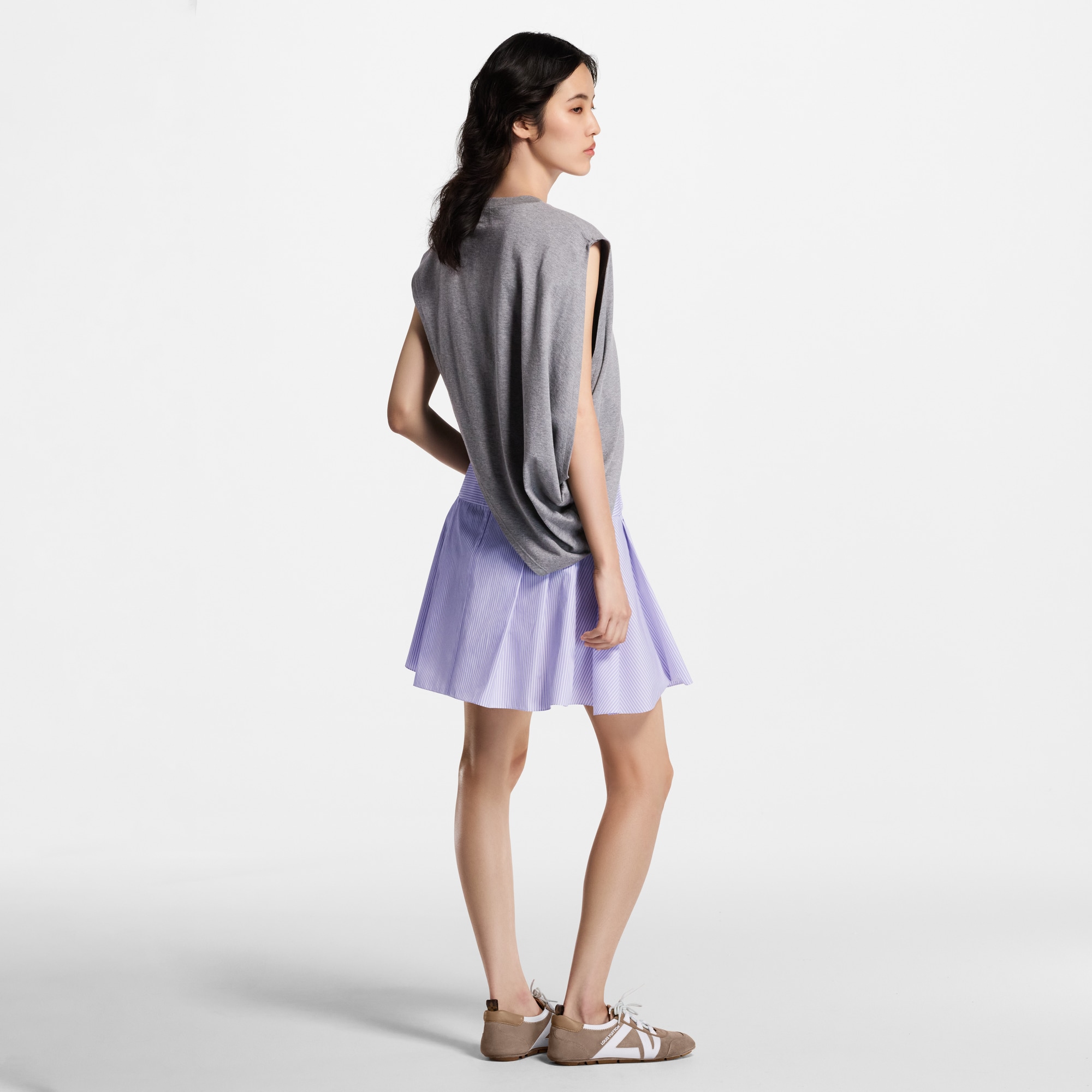 Camiseta con inserción  Mujer Prêt-à-Porter Tops | LOUIS VUITTON (Zoom de producto)