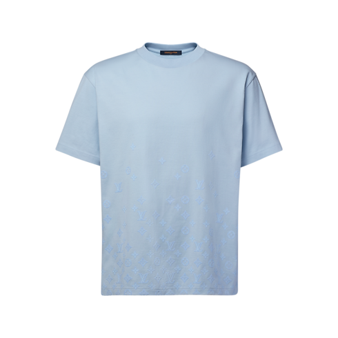 Camiseta con motivo flocado degradado Hombre Prêt-à-Porter Camisetas y polos | LOUIS VUITTON (Zoom de producto)