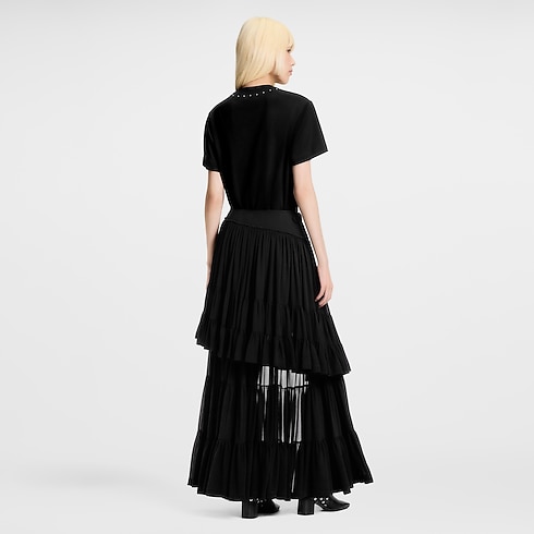 Camiseta con tachuelas Mujer Prêt-à-Porter Tops | LOUIS VUITTON (Zoom de producto)