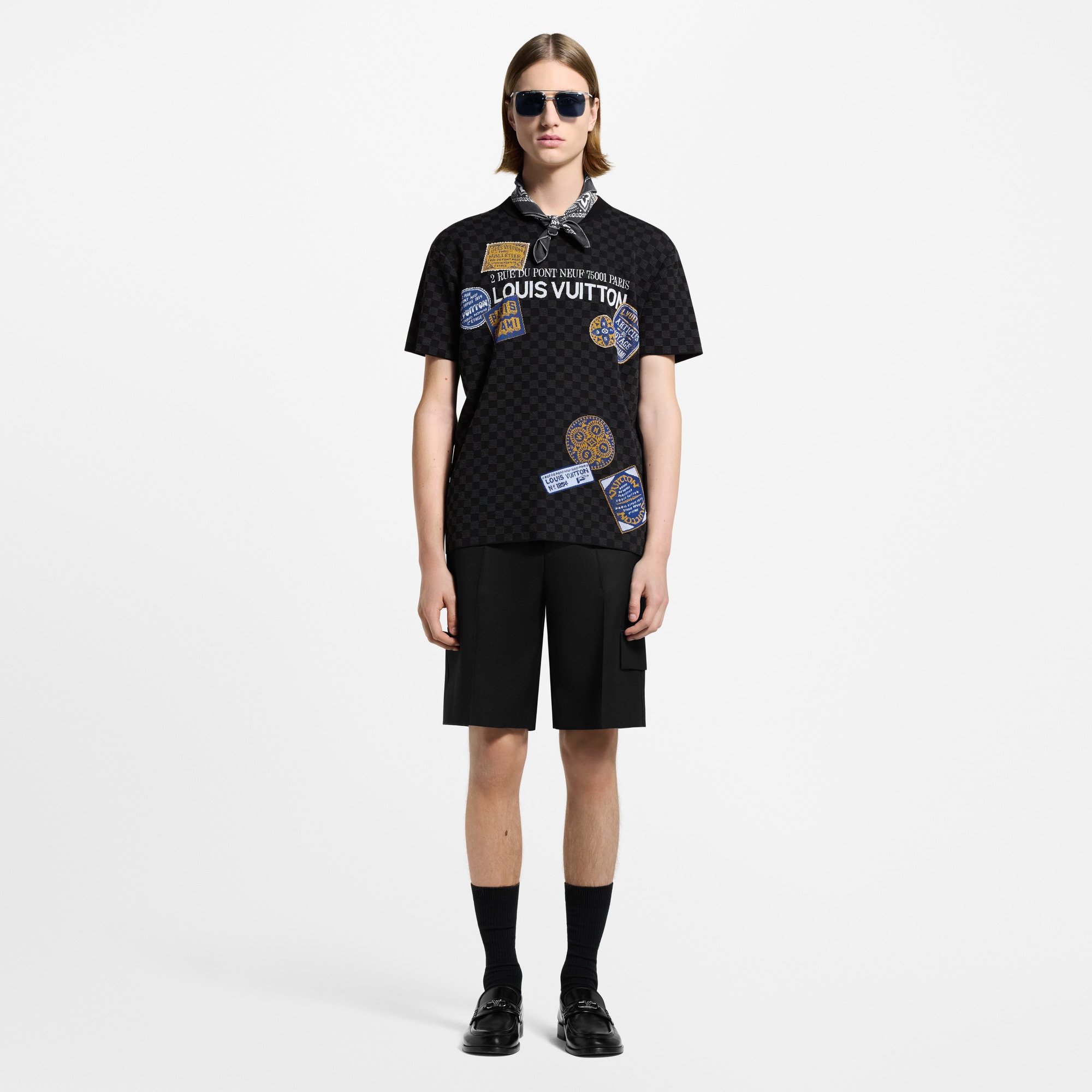 Camiseta Damier  Hombre Prêt-à-Porter Punto y sudaderas | LOUIS VUITTON (Zoom de producto)