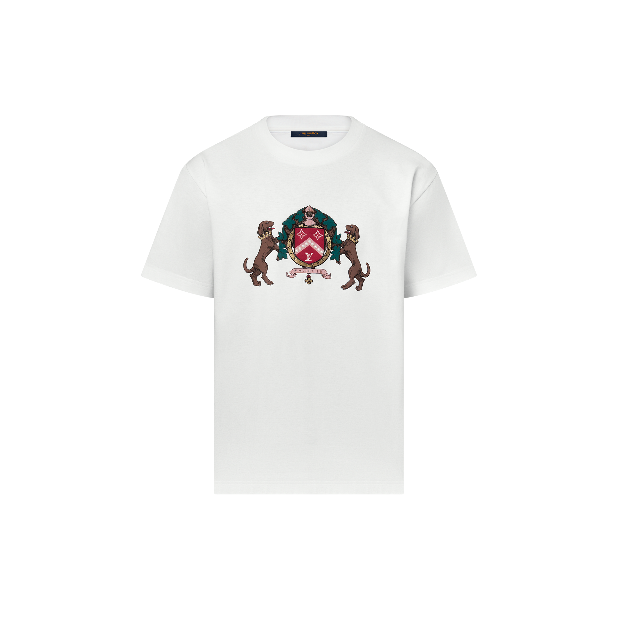Camiseta de algodón con adornos  Hombre Prêt-à-Porter Camisetas y polos | LOUIS VUITTON (Zoom de producto)