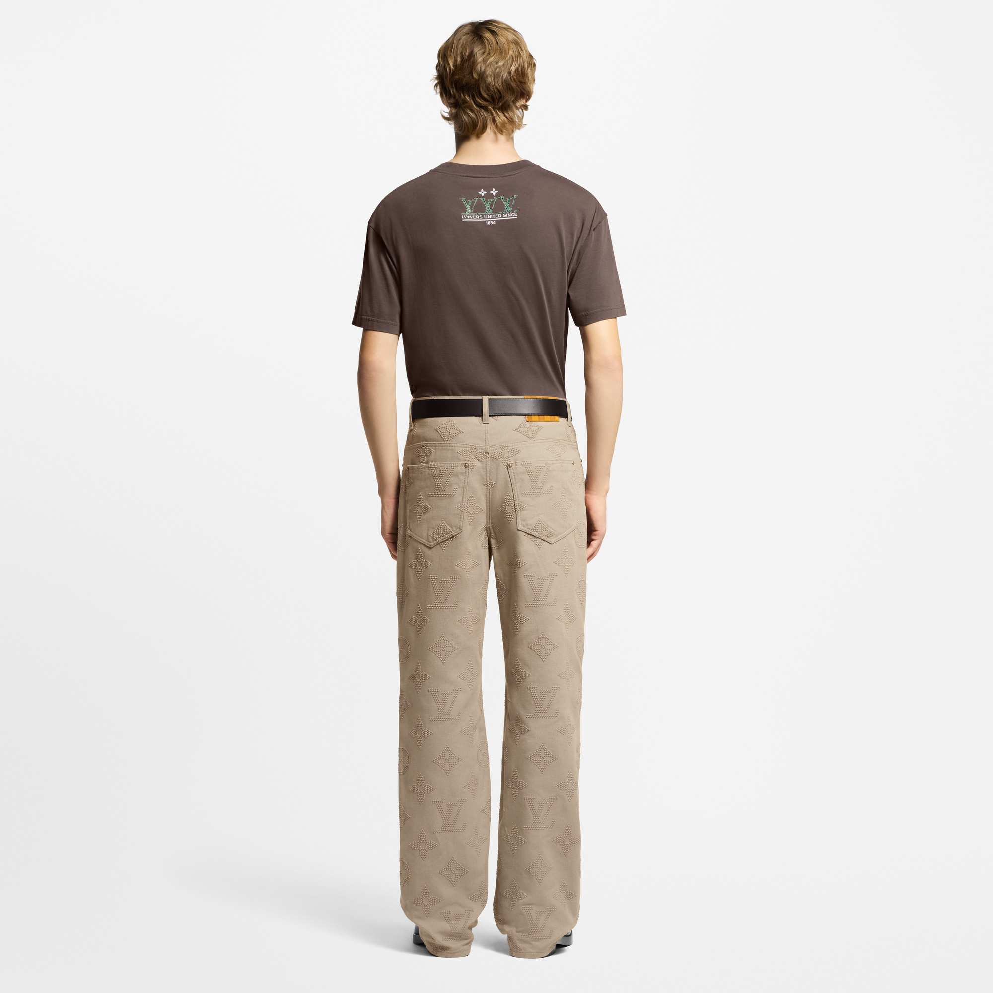 Camiseta de algodón con adornos  Hombre Prêt-à-Porter Camisetas y polos | LOUIS VUITTON (Zoom de producto)