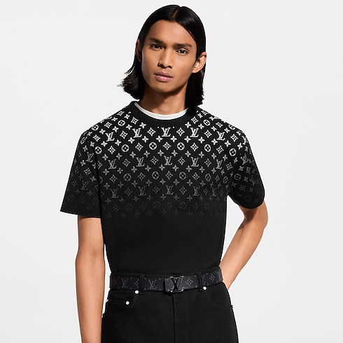 Camiseta de algodón con efecto degradado Hombre Prêt-à-Porter Camisetas y polos | LOUIS VUITTON (Zoom de producto)