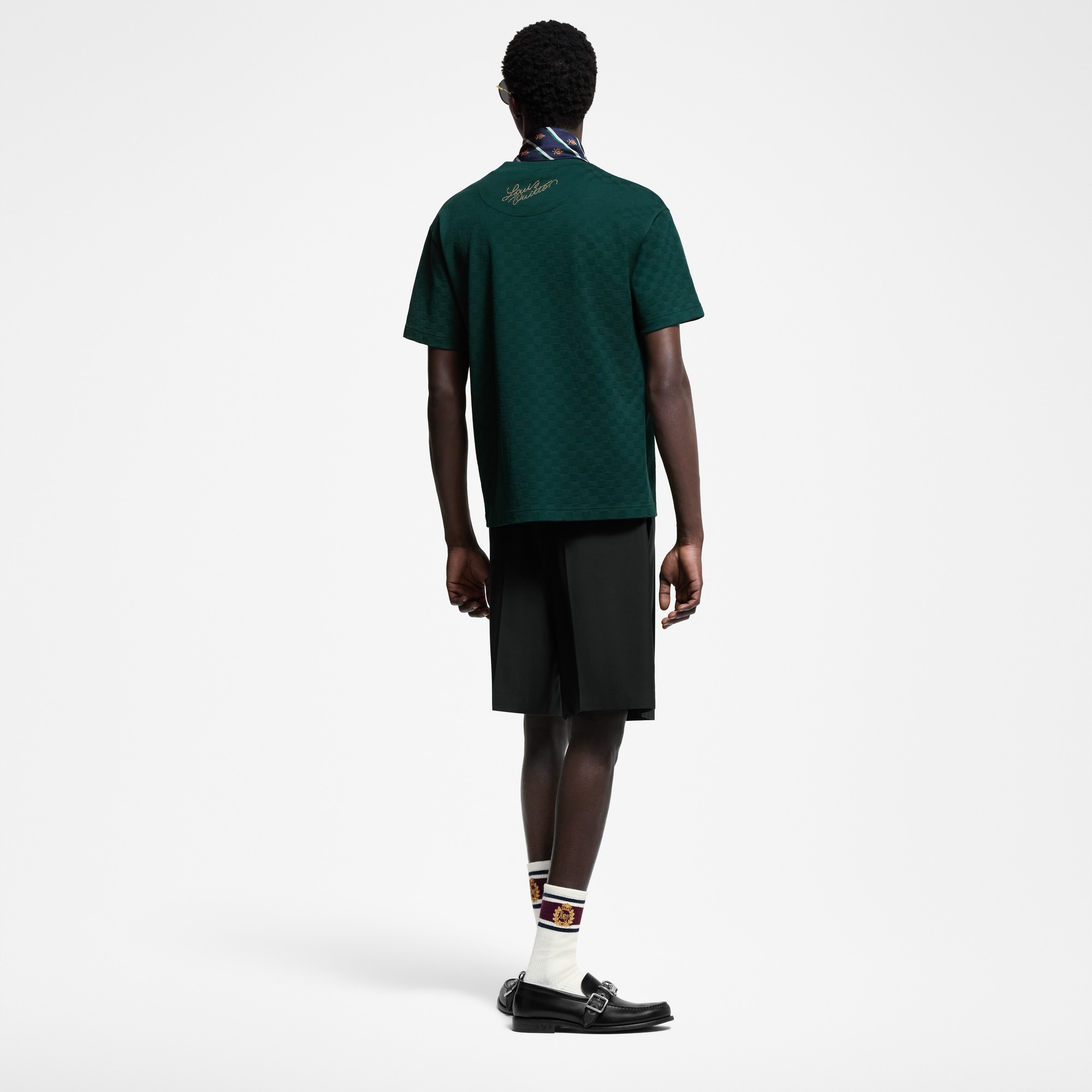 Camiseta de algodón con parche  Hombre Prêt-à-Porter Camisetas y polos | LOUIS VUITTON (Zoom de producto)