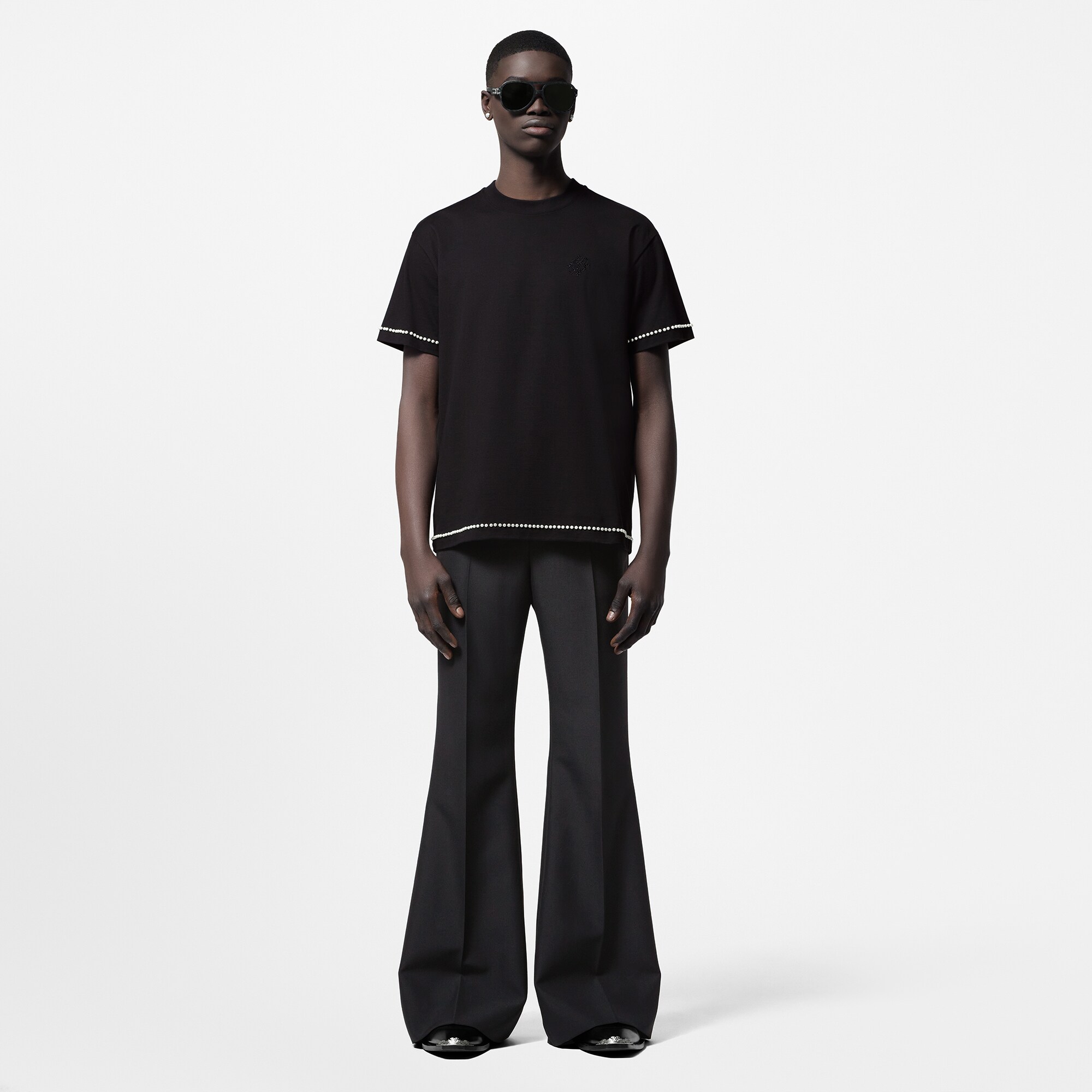 Camiseta de algodón con tachuelas  Hombre Prêt-à-Porter Camisetas y polos | LOUIS VUITTON (Zoom de producto)