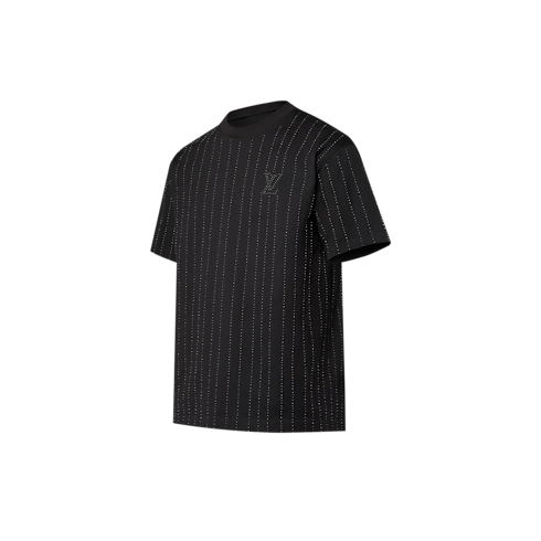 Camiseta de algodón decorada con cristales Hombre Prêt-à-Porter Camisetas y polos | LOUIS VUITTON (Zoom de producto)