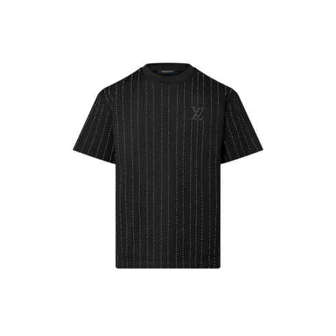 Camiseta de algodón decorada con cristales Hombre Prêt-à-Porter Camisetas y polos | LOUIS VUITTON (Zoom de producto)