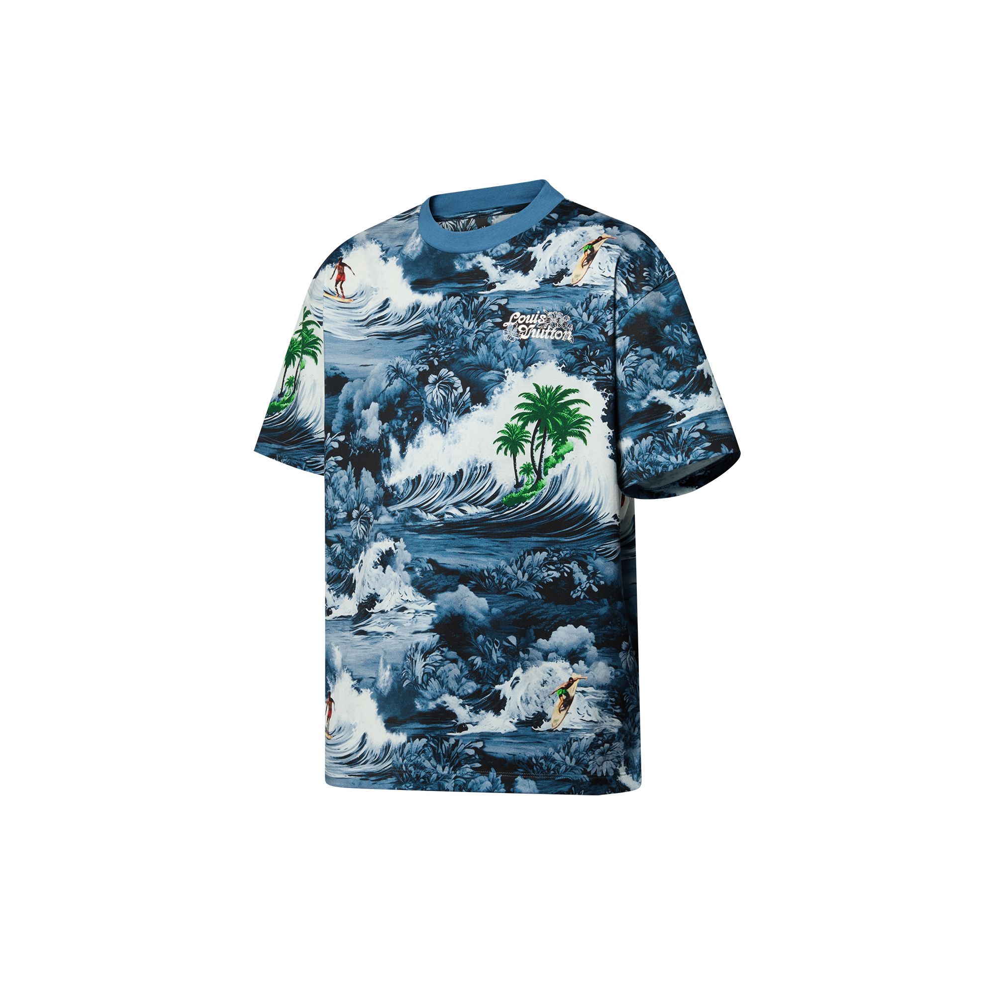Camiseta de algodón estampada  Hombre Prêt-à-Porter Camisetas y polos | LOUIS VUITTON (Zoom de producto)