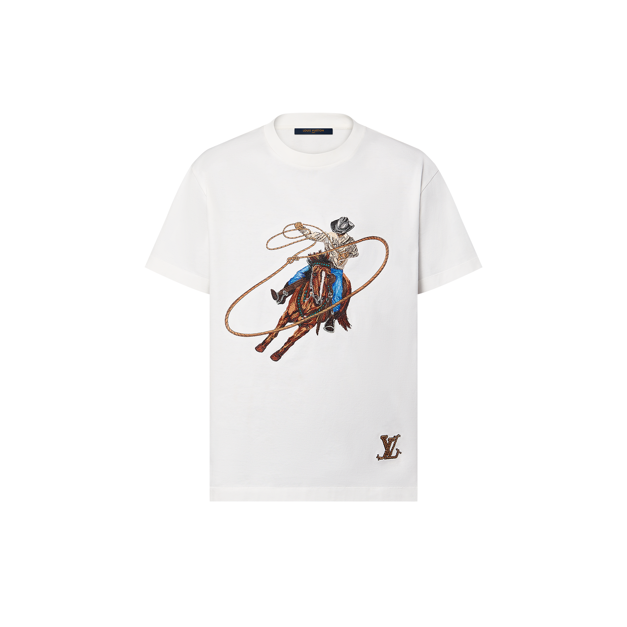 Camiseta de algodón gráfica  Hombre Prêt-à-Porter Camisetas y polos | LOUIS VUITTON (Zoom de producto)