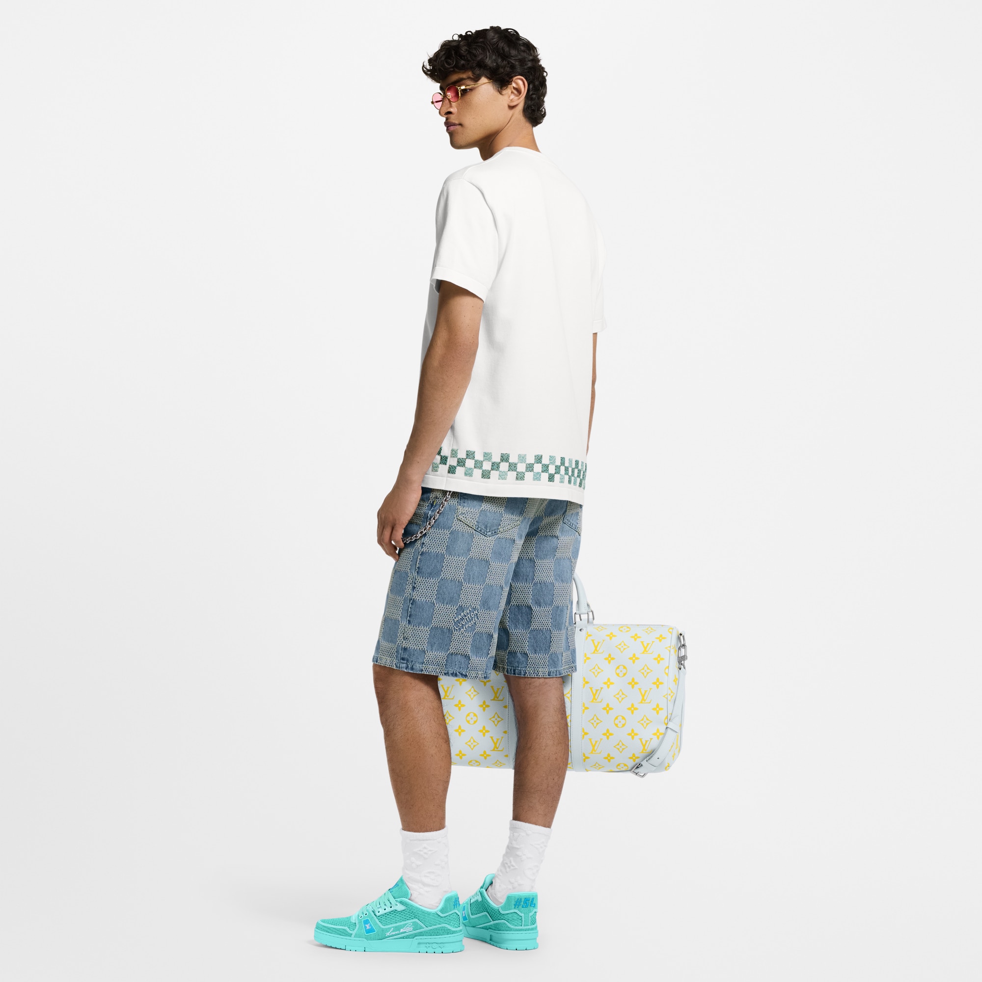 Camiseta de cuello redondo con adorno  Hombre Prêt-à-Porter Punto y sudaderas | LOUIS VUITTON (Zoom de producto)