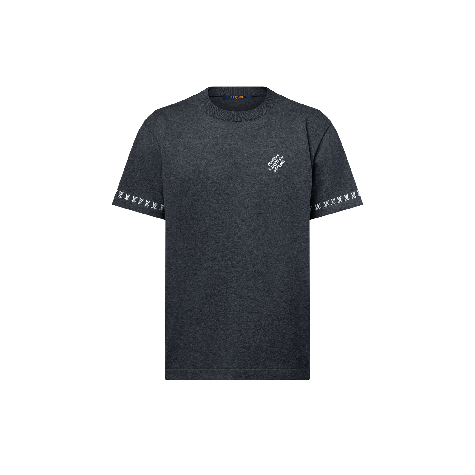 Camiseta de cuello redondo en algodón  Hombre Prêt-à-Porter Todo Prêt-à-Porter | LOUIS VUITTON (Zoom de producto)