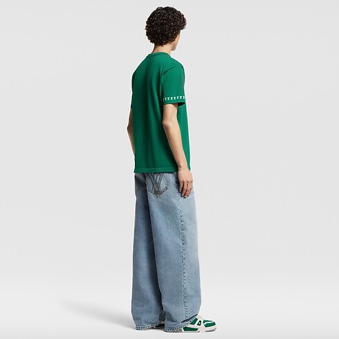 Camiseta de manga corta con detalles distintivos Hombre Prêt-à-Porter Todo Prêt-à-Porter | LOUIS VUITTON (Zoom de producto)