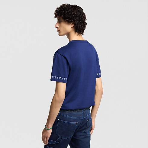 Camiseta de manga corta con detalles distintivos Hombre Prêt-à-Porter Todo Prêt-à-Porter | LOUIS VUITTON (Zoom de producto)