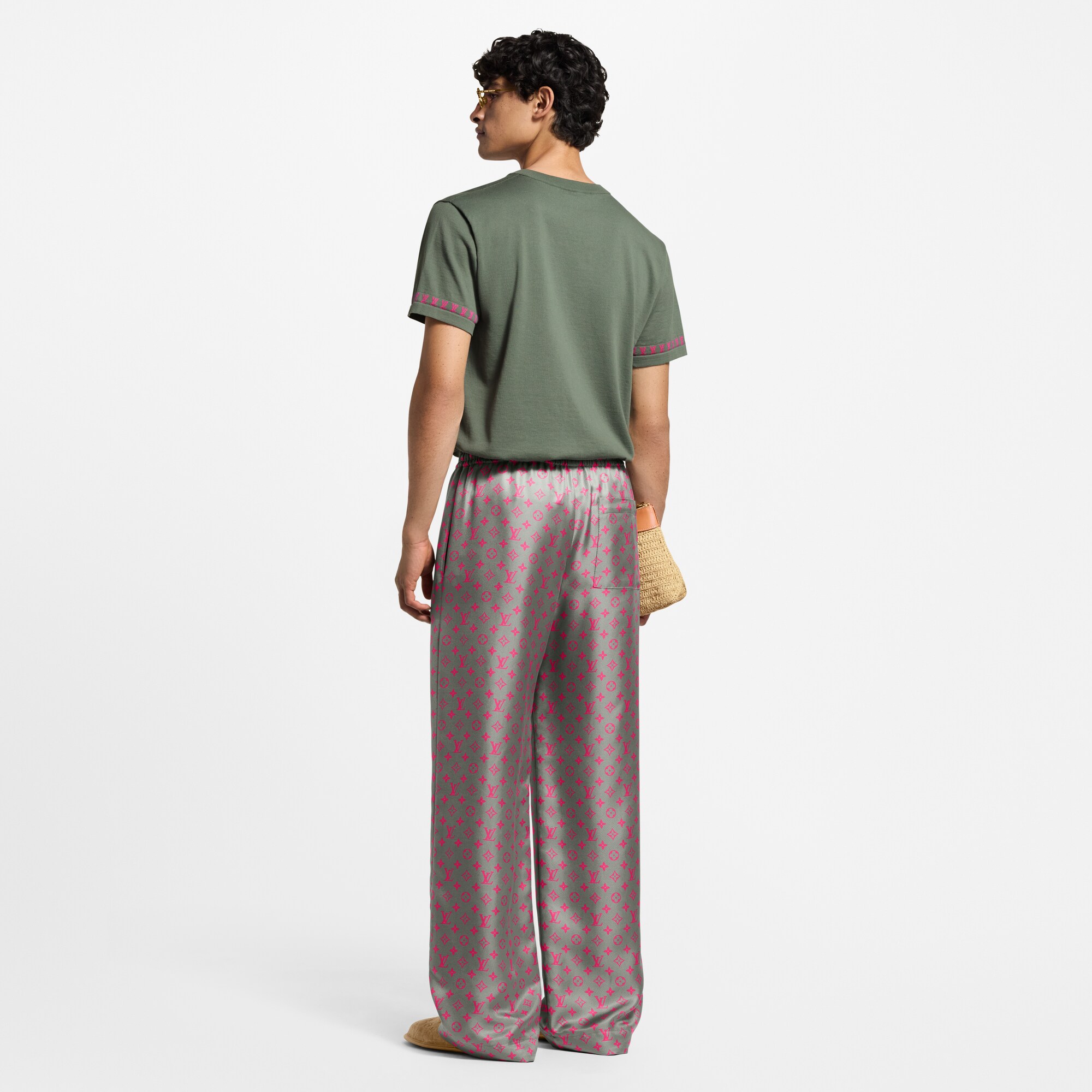 Camiseta de manga corta con motivo distintivo  Hombre Prêt-à-Porter Todo Prêt-à-Porter | LOUIS VUITTON (Zoom de producto)