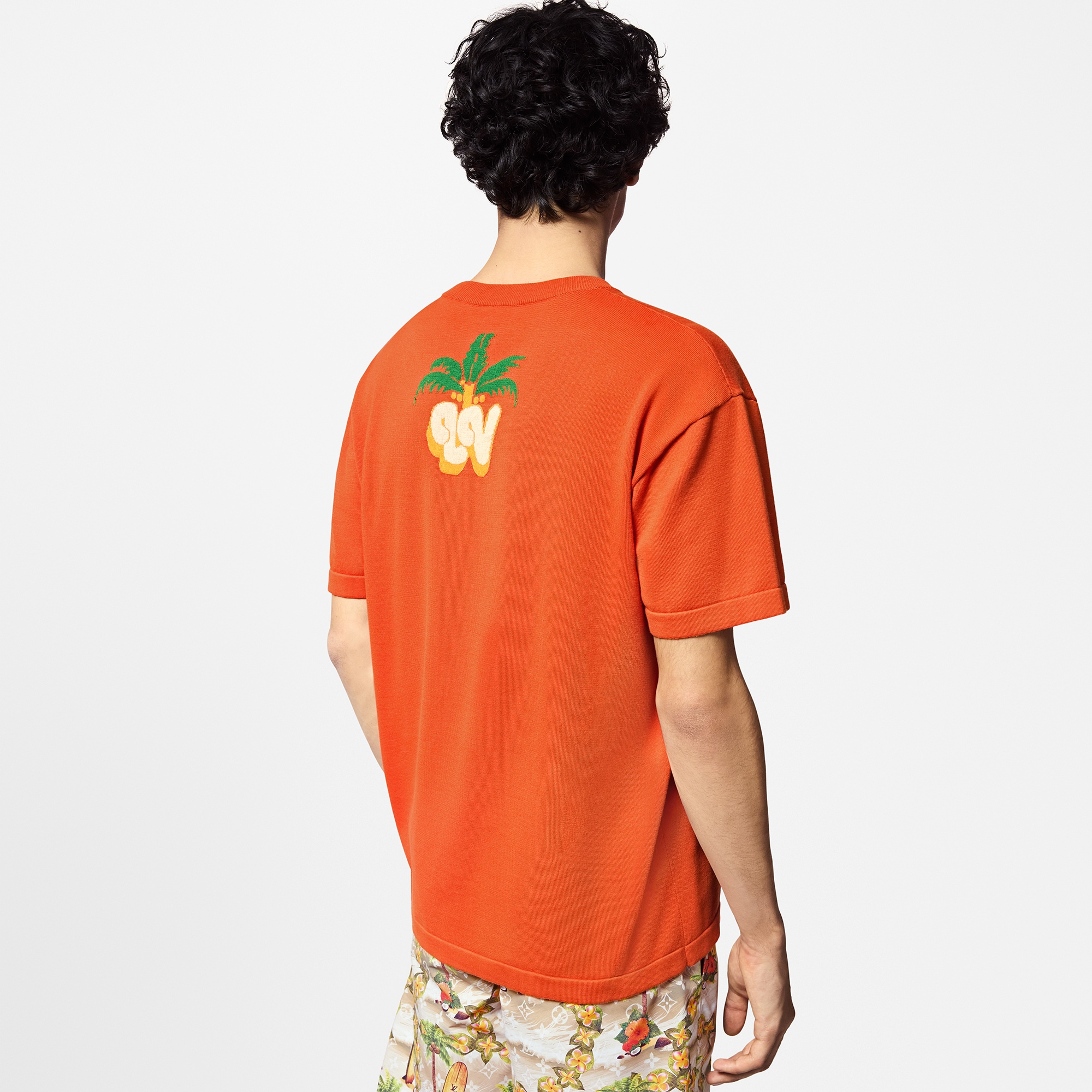 Camiseta de manga corta en algodón  in Hombre