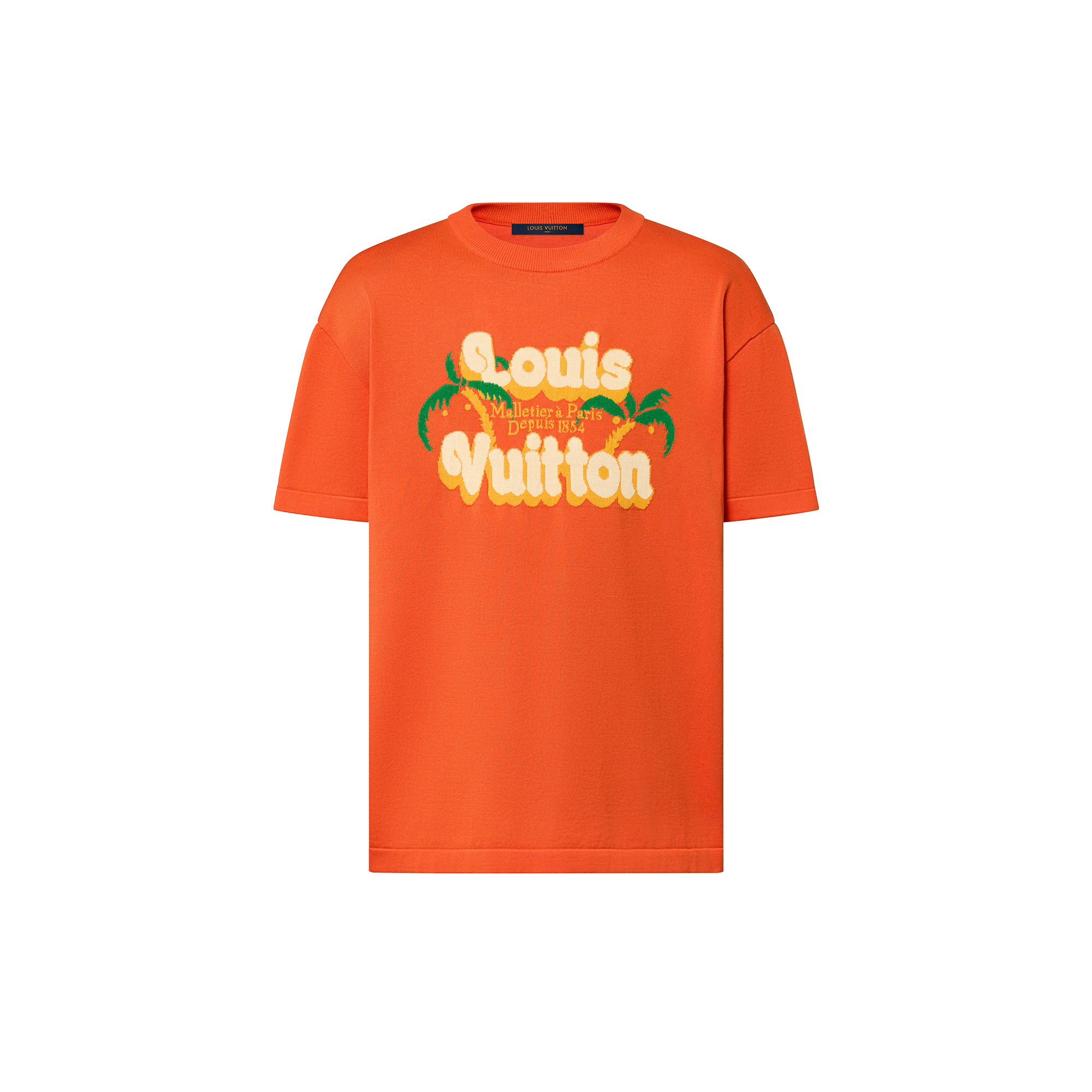 Camiseta de manga corta en algodón  in Hombre