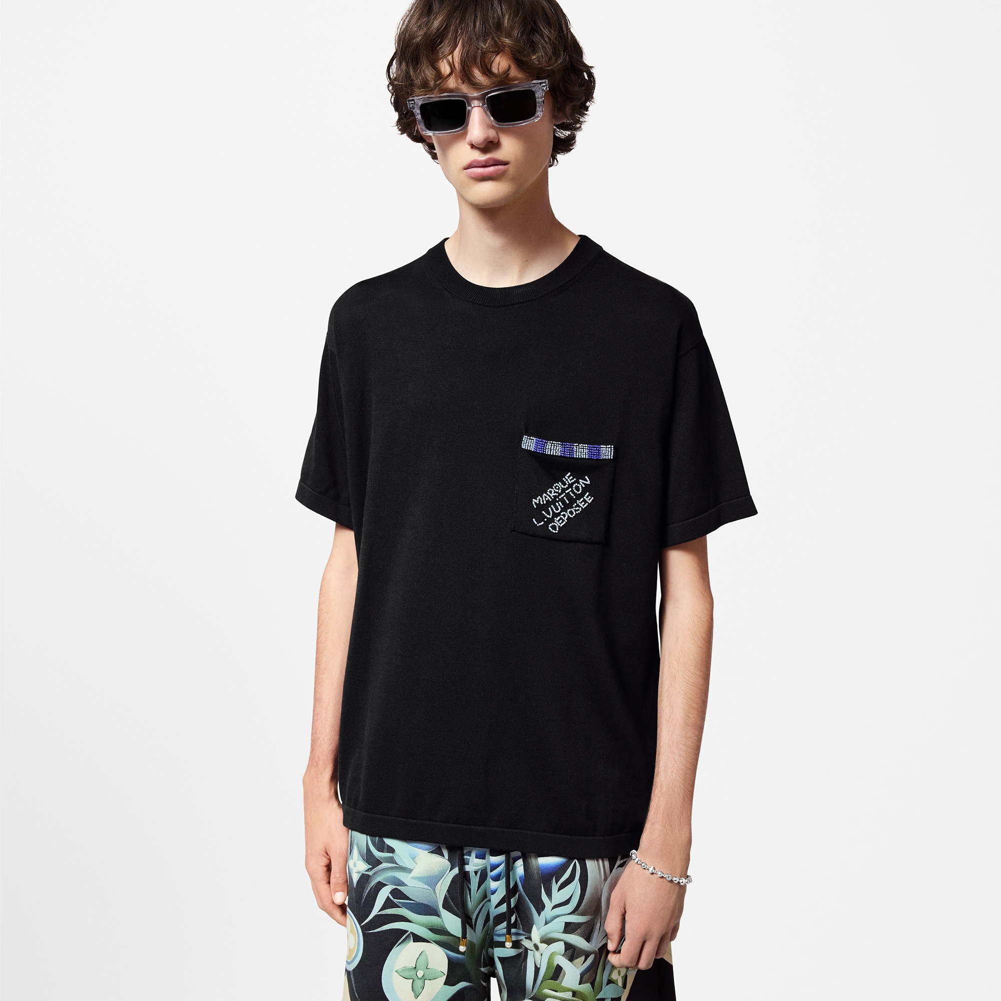 Camiseta de manga corta en algodón  Hombre Prêt-à-Porter Camisetas y polos | LOUIS VUITTON (Zoom de producto)