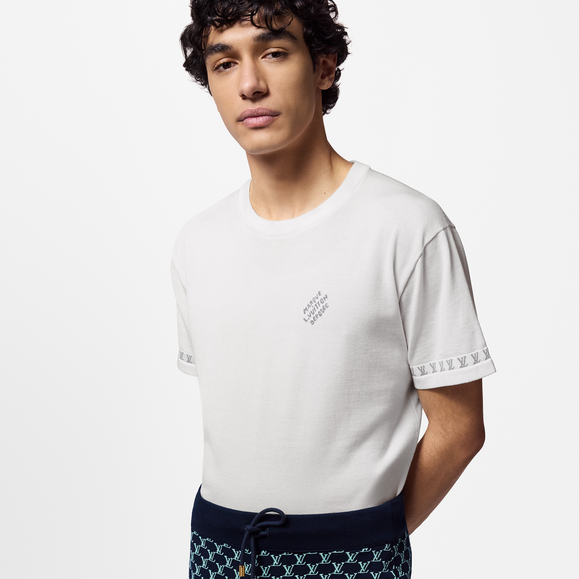 Camiseta de manga corta en algodón  Hombre Prêt-à-Porter Todo Prêt-à-Porter | LOUIS VUITTON (Zoom de producto)